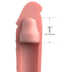 FANTASY X-TENSIONS - TULEJA PIPEDREAMS 17,78 CM + 2,54 CM PLUG SKIN