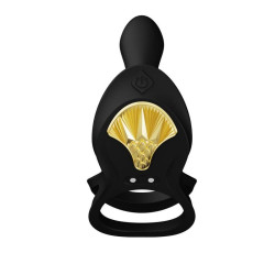 ZALO - PIERSCIEN WIBRUJACY DLA PAR BAYEK CZARNY
