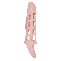 PRETTY LOVE - HARRISON NAKLADKA NA PRZEDLUZACZ PENISA Z WIBRACJAMI I PASKIEM 13,5 CM