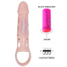 PRETTY LOVE - HARRISON NAKLADKA NA PRZEDLUZACZ PENISA Z WIBRACJAMI I PASKIEM 13,5 CM