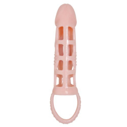 PRETTY LOVE - HARRISON NAKLADKA NA PRZEDLUZACZ PENISA Z WIBRACJAMI I PASKIEM 13,5 CM