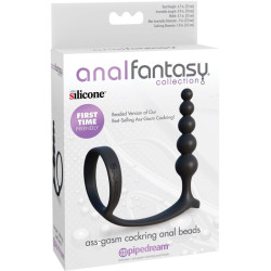 ANAL FANTASY ELITE COLLECTION - KULKI ANALNE ASS-GASM COCKRING