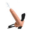 FETISH FANTASY SERIES - REGULOWANA UPRZAZ DILDO REALISTYCZNE Z WYTRYSKIWAJACYMI KULARAMI 19 CM