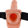 FETISH FANTASY SERIES - REGULOWANA UPRZAZ PILOTEM DILDO REALISTYCZNE Z JADRAMI 17,8 CM