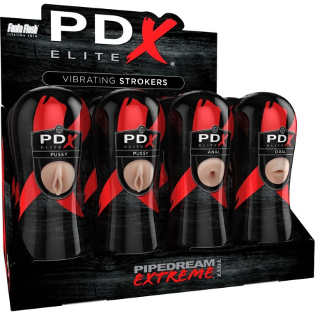 PDX ELITE - ZESTAW STROKERA 12 JEDNOSTEK: 6X POCHWA, 3X ANO, 3X USTA