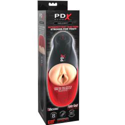 PDX ELITE - STROKER FUCK-O-MATIC POCHWA PODWOJNA WIBRACJA PENIS I JADRA