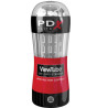 PDX ELITE - STROKER MASTURBATOR VIEWTUBE CONTROL STYMULUJĄCE FALE PRZEŹROCZYSTE