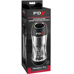 PDX ELITE - WIBRATOR STROKER VIEWTUBE PRO PRZEZROCZYSTY