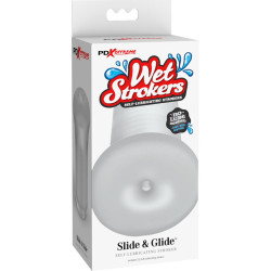 FETISH FANTASY EXTREME - SLIDE & GLIDE STOKER SILIKON PRZEZROCZYSTY