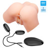 CRAZY BULL - REALISTISCHER VAGINA- UND ANUS-VIBRATOR SAMANTHA