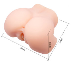 CRAZY BULL - REALISTYCZNA PODWOJNA WIBRACJA POCHWY I ODBYTU