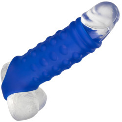 CALEXOTICS - ADMIRAL ZROBIONA OSLONA NA PENIS PLYNNY SILIKON NIEBIESKI