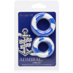 CALEXOTICS - ADMIRAL ZESTAW 2 PIERSCIENI NA PENIS