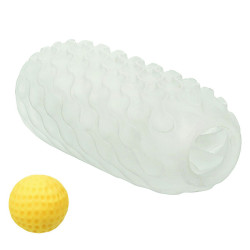 CALEXOTICS - BOUNDLESS, DWUSTRONNA SQUISHY PILKA SZARY