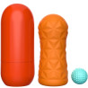 PRETTY LOVE - VICTORIA CHENEY MASTURBATOR POMARANCZOWY