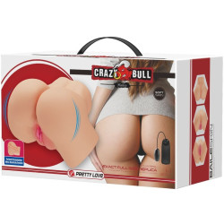 CRAZY BULL - REALISTYCZNY WIBRATOR DO POCHWY I ODBYTU HAILEY