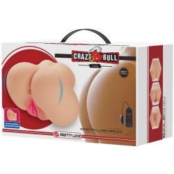 CRAZY BULL - REALISTYCZNY WIBRATOR POCHWY I ODBYTU LUNA