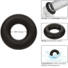 CALEXOTICS - ALPHA PROLONG MEDIUM RING PRETO
