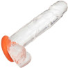 CALEXOTICS - ALPHA PROLONG DUZY PIERSCIEN POMARANCZOWY