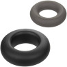 CALEXOTICS - ALPHA PROLONG ZESTAW 2 SZARYCH PIERSCIEN