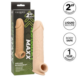 CALEXOTICS - PERFORMANCE MAXX LIFE-LIKE EXTENSION 8 JASNA SKÓRA
