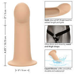 CALEXOTICS - EXTENSION PERFORMANCE MAXX AVEC HARNAIS PEAU CLAIRE