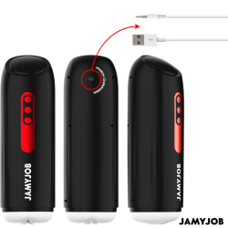 JAMYJOB - PHANTOM AUTOMATYCZNY MASTURBATOR WAGINY 5 TRYBÓW STYMULUJĄCYCH FALE I PCHNIĘCIE