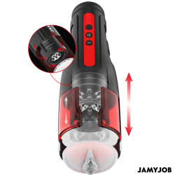 JAMYJOB - CYCLONE AUTOMATYCZNY MASTURBATOR WAGINY 10 TRYBÓW OBROTÓW I CIŚNIENIA