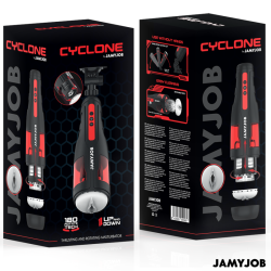 JAMYJOB - CYCLONE AUTOMATYCZNY MASTURBATOR WAGINY 10 TRYBÓW OBROTÓW I CIŚNIENIA