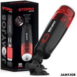 JAMYJOB - STORM AUTOMATYCZNY MASTURBATOR WAGINY 10 TRYBÓW OBROTÓW I NACISKU