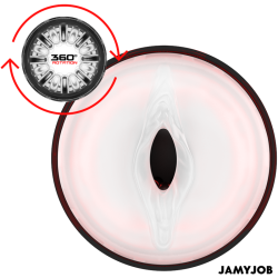 JAMYJOB - STORM AUTOMATYCZNY MASTURBATOR WAGINY 10 TRYBÓW OBROTÓW I NACISKU