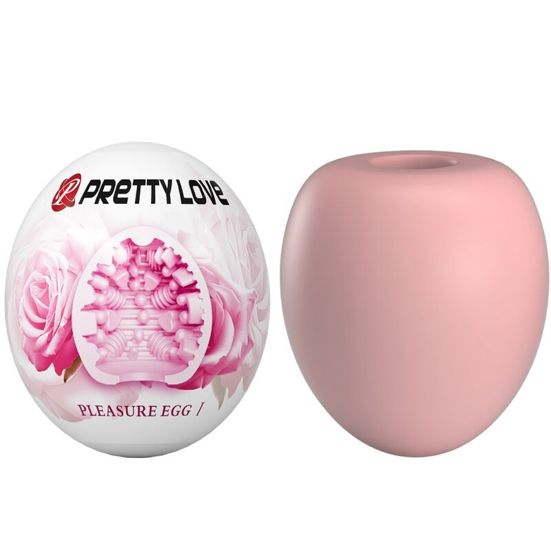PRETTY LOVE - MĘSKI MASTURBATOR JAJKO RÓŻOWE