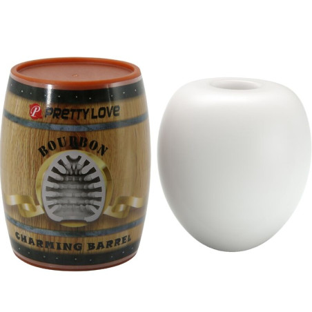 PRETTY LOVE - MĘSKI MASTURBATOR EGG WHITE MODEL 2