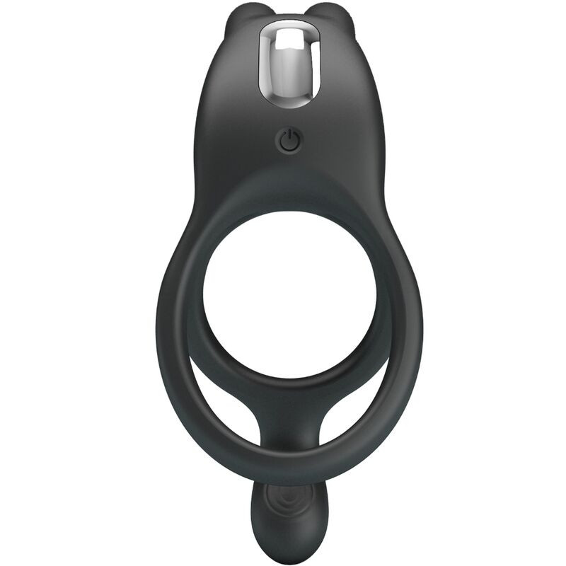 PRETTY LOVE - SETH DOBLE ANILLO VIBRADOR RABBIT 7 VIBRACIONES NEGRO PRETTY LOVE - SETH DOBLE ANILLO VIBRADOR RABBIT 7 VIBRACIONES NEGRO