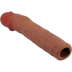 PRETTY LOVE - CHELSEA PENIS SLEEVE Z PRZEDŁUŻENIEM 7,6 CM MULATTO