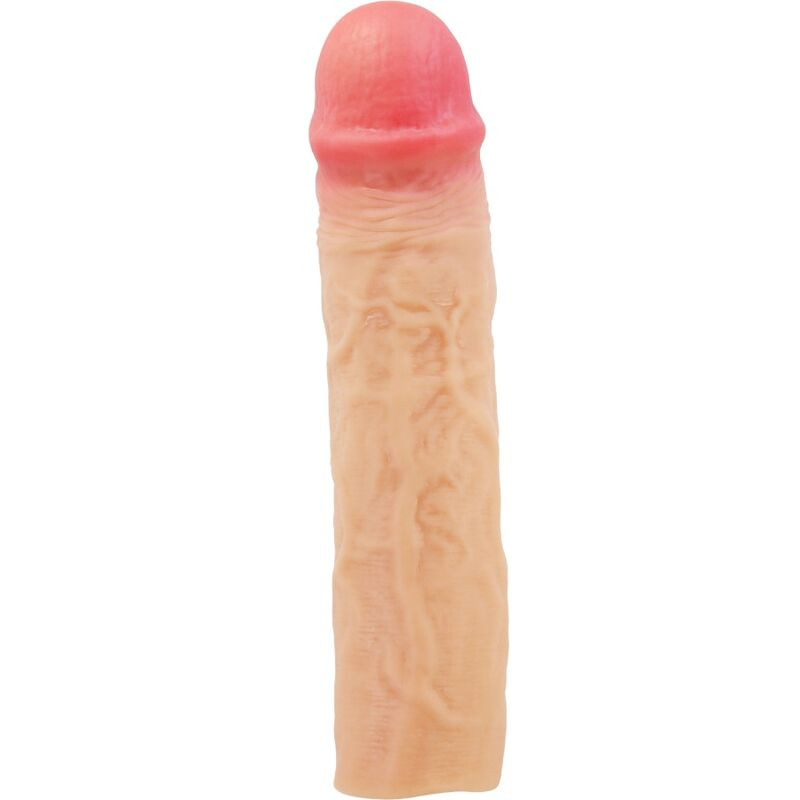 PRETTY LOVE - DEREK FUNDA PENE CON EXTENSIÓN DE 7.6 CM NATURAL PRETTY LOVE - DEREK FUNDA PENE CON EXTENSIÓN DE 7.6 CM NATURAL