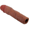 PRETTY LOVE - STEVENSON PENIS SLEEVE Z PRZEDŁUŻENIEM 7,6 CM MULATTO