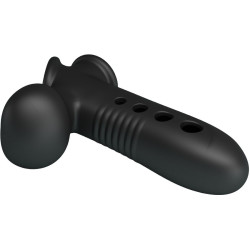 PRETTY LOVE - MANICOTTO PER PENE CRANE CON AIRBAG NERO