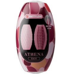 PRETTY LOVE - ATHENA EROS SILIKONOWY MĘSKI MASTURBATOR RÓŻOWY