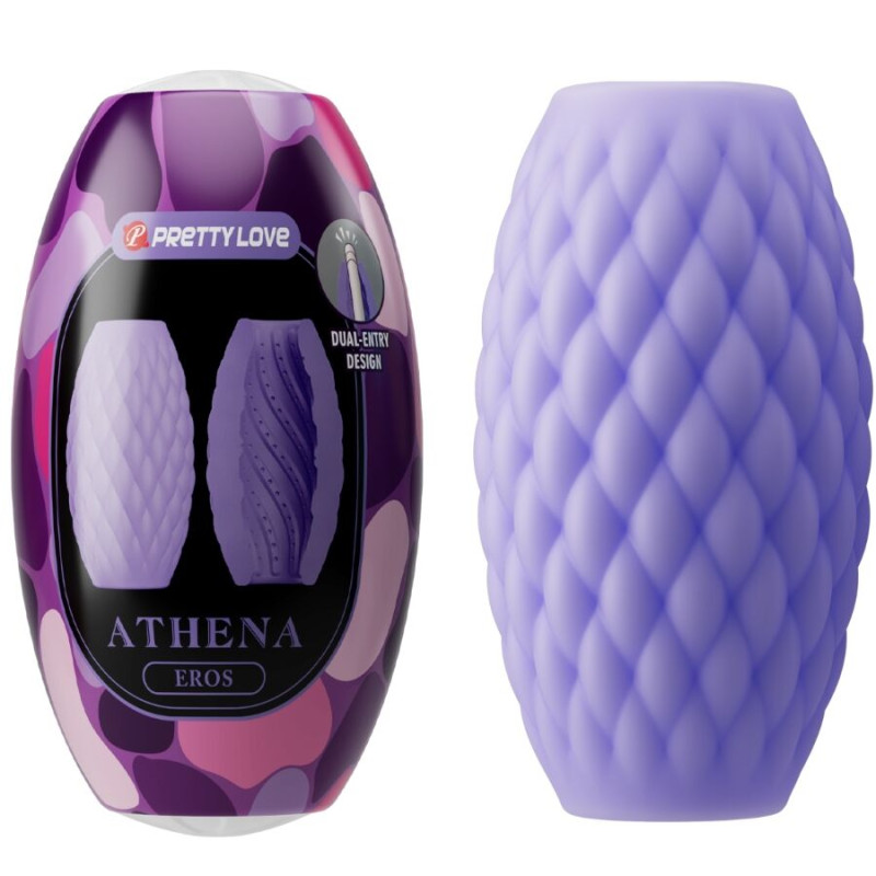 PRETTY LOVE - ATHENA EROS MASTURBADOR MASCULINO SILICONA MORADO PRETTY LOVE - ATHENA EROS MASTURBADOR MASCULINO SILICONA MORADO