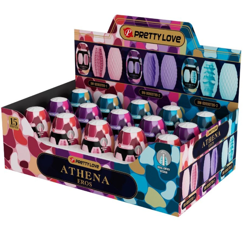 PRETTY LOVE - ATHENA EROS PACK 15 MASTURBADORES MASCULINOS VARIOS PRETTY LOVE - ATHENA EROS PACK 15 MASTURBADORES MASCULINOS VARIOS