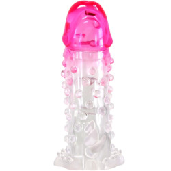 PRETTY LOVE - WILFORD REALISTYCZNA POSZEWKA POWIĘKSZAJĄCA Z WYTŁOCZONYM PENISEM RÓŻOWA