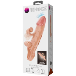 ROMANCE - WIBRACYJNY RĘKAW PENISA NATURALNY