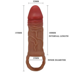 PRETTY LOVE - RĘKAW PENIS PEIRRE 10 CM