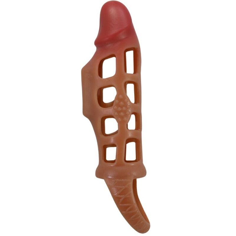PRETTY LOVE - PRESTON VIBRANTE GUAINA PER PENE 18 CM PRETTY LOVE - PRESTON VIBRANTE GUAINA PER PENE 18 CM