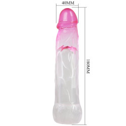 PRETTY LOVE - NERON REALISTYCZNA 6 CM POSZEWKA POWIĘKSZAJĄCA PENISA RÓŻOWA