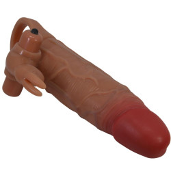 PRETTY LOVE - OSMAR PENIS SLEEVE + WIBRACYJNY STYMULATOR ŁECHTACZKI