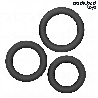 ADDICTED TOYS - SET OF SILICONE RINGS MODEL 1