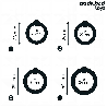 ADDICTED TOYS - SET OF PRESSURE SILICONE RINGS