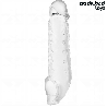 ADDICTED TOYS - PRZEŹROCZYSTA OSŁONA PENISA ROZMIAR M 27 CM